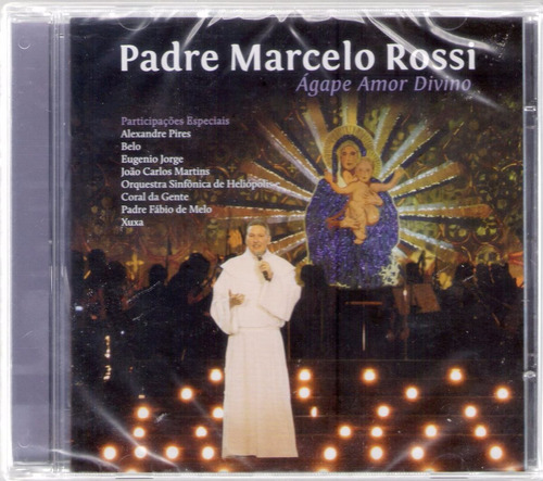 Cd Padre Marcelo Rossi - Ágape Amor Divino