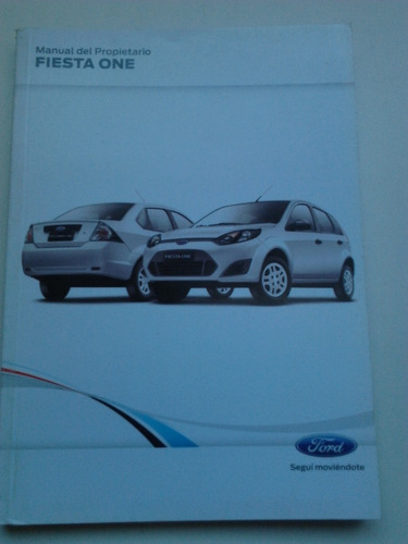 Libro Manual 100% Original De Usuario: Ford Fiesta One 2012