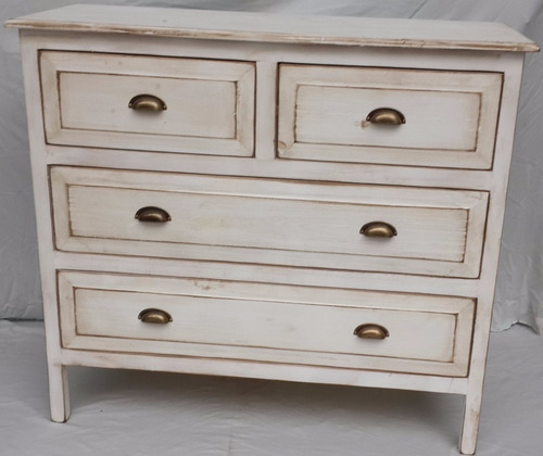 Imagen 6 de 6 de Mesa De Luz Madera En Crudo Estilo Antigua Retro Para Pintar