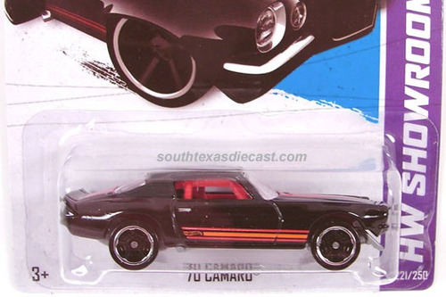 Imagem 2 de 5 de '70 Camaro Preto Hot Wheels - 5x Sem Juros