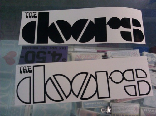 Stickers The Doors Morrison Para Pegar Donde Desees Mde