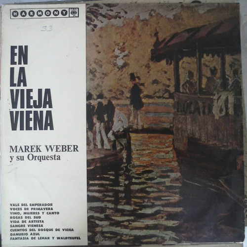 Marek Weber Y Su Orquesta - En La Vieja Viena, Disco Vinilo
