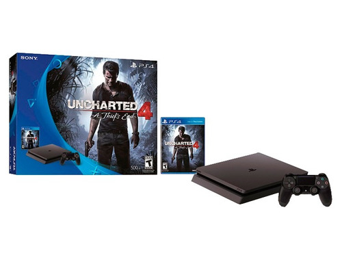 Consola Ps4 Slim 500gb Uncharted 4 Nuevo Moledo 2016