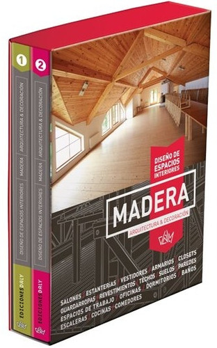 Libro: Diseño De Espacios Interiores En Madera 2 Tomos Daly