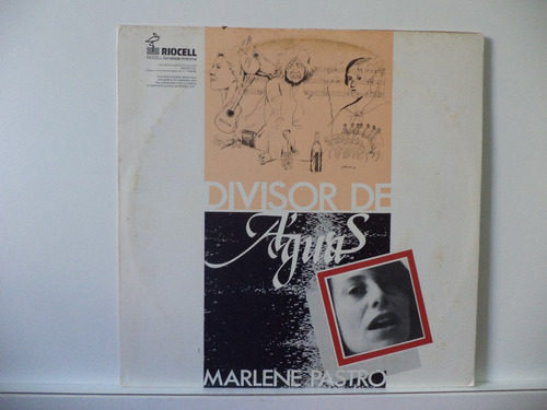 Lp - Marlene Pastro - Divisor De Aguas -  Discos Não Tocados