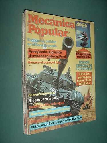 Revista Mecanica Popular Oct81 Tanques Ford Granado Autos