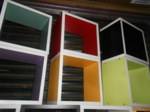 Cubos Rectangulos Flotantes Colores Infantiles 60x20x15