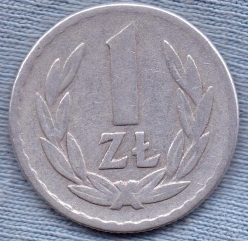 Polonia 1 Zloty 1965 * Republica Del Pueblo * Aguila *