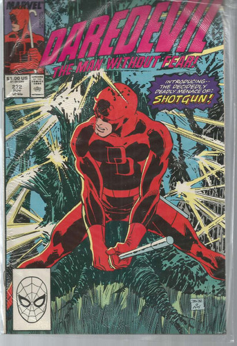 Daredevil N°272 - Em Inglês - Editora Marvel - Formato 17 X 25,5 - Capa Mole - 1989 - Bonellihq Cx445 G23