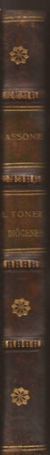 El Tonel De Diógenes. Felipe Sassone. Madrid 1918. (Usado)