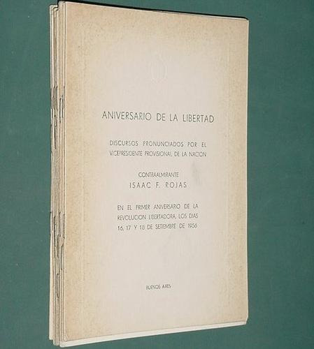 Discurso Isaac Rojas - 16/17/18sep56 - Revolucion Libertador