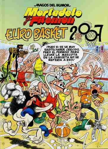 Imagen 1 de 1 de Mortadelo Y Filemon Euro Basket 2007 * Francisco Ibañez *