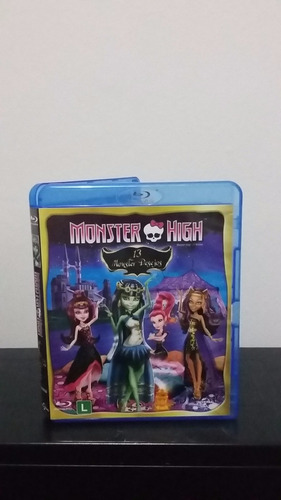 Bluray / Monster High - 13 Monster Desejos - Original