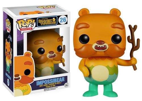 Funko Pop Impossibear Bravest Warriors Oso De La Caricatura