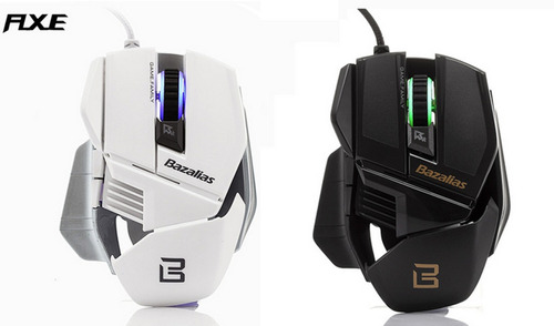 Mouse Mecanico Pro Gamer Bazalias Axe X1 (negro)