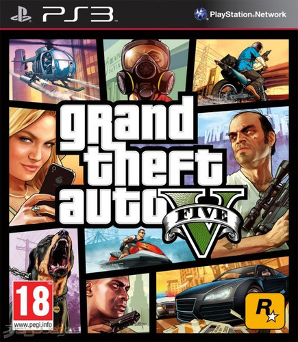 Gta V Grand Theft Auto V Ps3 | Tenelo Ya | El Mejor Servicio