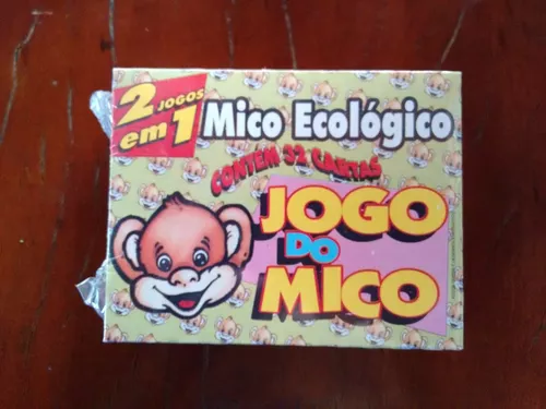 Jogo Da Memória E Mico 2 Em 1 - Mico Ecológico 32 Cartas