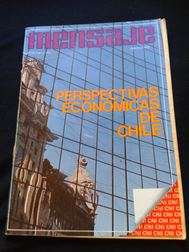 Mensaje N° 301 Agosto 1981