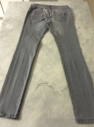 Jean, Pantalon Zara Gris Pantalon Talle 13/14 Mujer