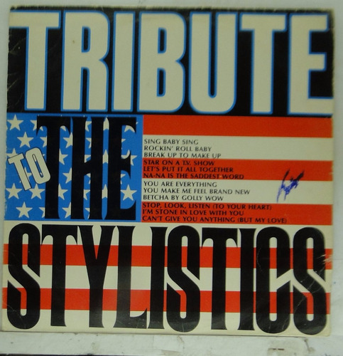 Lp Tribute To The Stylistics - Te059  