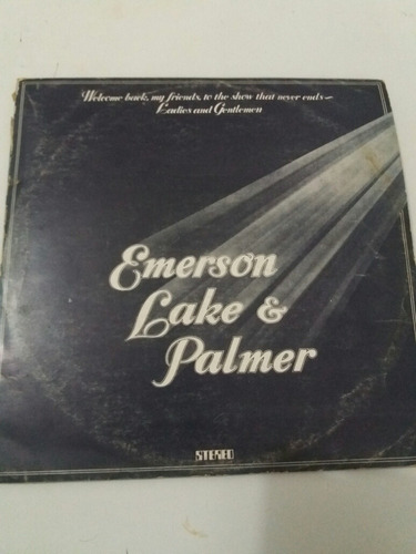 Lp Triplo Emerson Lake & Palmer Welcome Back My Friends
