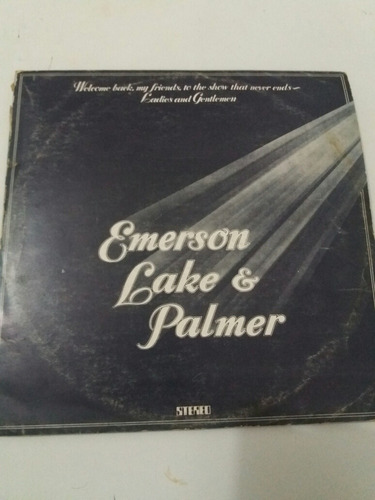 Imagem 1 de 4 de Lp Triplo Emerson Lake & Palmer Welcome Back My Friends