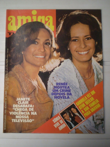 Revista Amiga Nº 272 Suzana Vieira E Rene De Vielmond