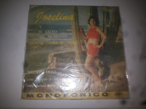 Lp Vinilo Acetato Disco Vinyl Nelson Diaz Cumbia