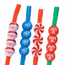 Comprar Cotillones De Navidad Pitillos Detalles Regalos