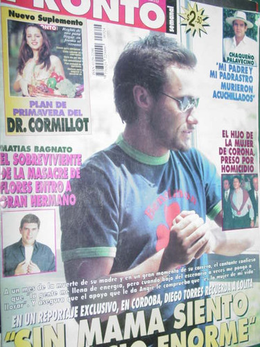 Revista Pronto 324 Diego Torres Chaqueño Palavecino Cyrulnik