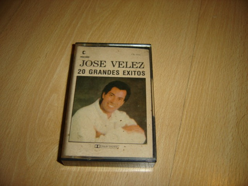 Jose Velez 20 Grandes Exitos Cassette Argentina Melodico