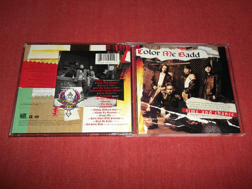 Color Me Badd - Time And Chance Cd Usa Ed 1993 Mdisk (Usado)