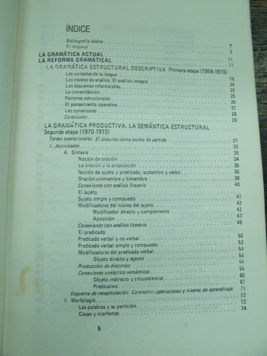 Imagen 3 de 6 de La Gramatica Actual: Nueva Dimensiones * Rosetti Y Molina *