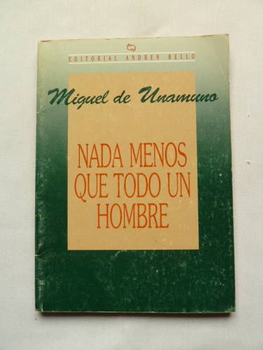 Libro Nada Menos Que Todo Un Hombre