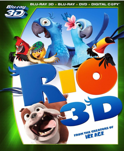 Blu Ray Rio 3d