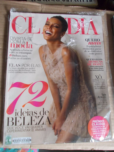 Claudia - Taís Araújo. 72 Ideias De Belezas.elas Por Elas.