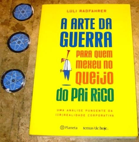 Livro Arte Guerra Quem Mexeu Queijo Pai Rico - Luli (2004)