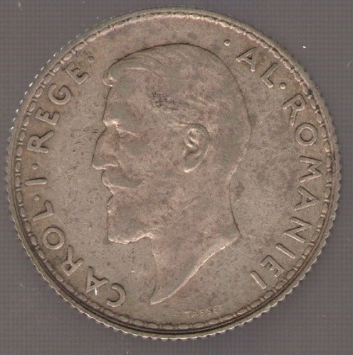 Rumania 1 Leu 1910 Plata  Ex