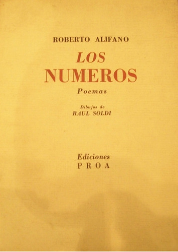 Los Números   Roberto Alifano   Dibujos De Raúl Soldi.
