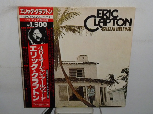 Eric Clapton 461 Ocean Boulevard Vinilo Japones Con Obi