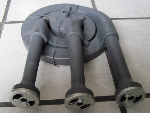 Quemador 3 Vias En Hierro Fundido 27 Cms De Diametro