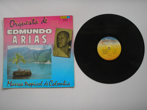 Lp Vinilo Edmundo Arias Musica Tropical Colombiana 1992