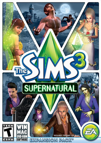 The Sims 3 Supernatural Expansion Para Pc -blakhelmet Nsp