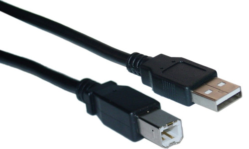 Cable Usb 2.0 Para Impresora Color Negro 5 Mts