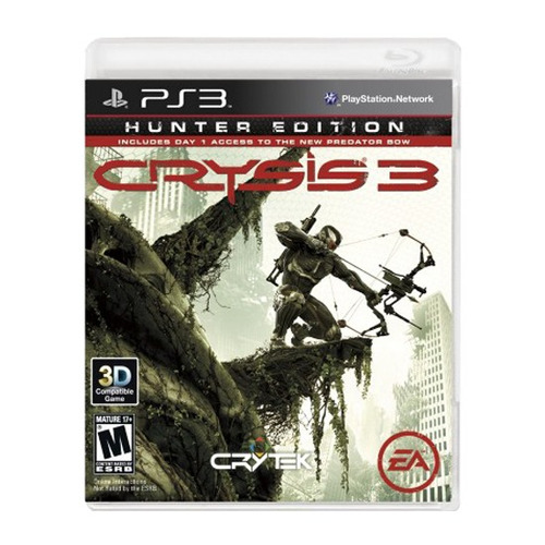 Juego Playstation Ps3 Original Crysis 3 Hunter Edition Circu