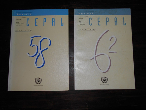 2 Revistas De La Cepal, Años 1996 Y 1997.