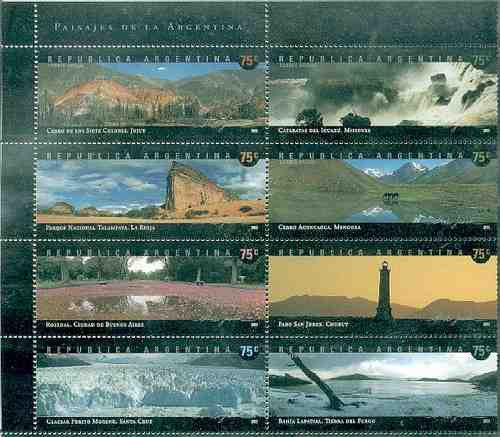 Turismo Y Paisajes Argentinos. Serie Mint Completa Nº2482/89