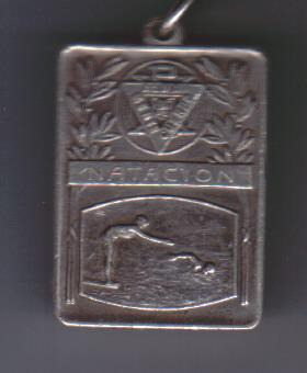 Medalla De Plata Natacion Sirca 1930