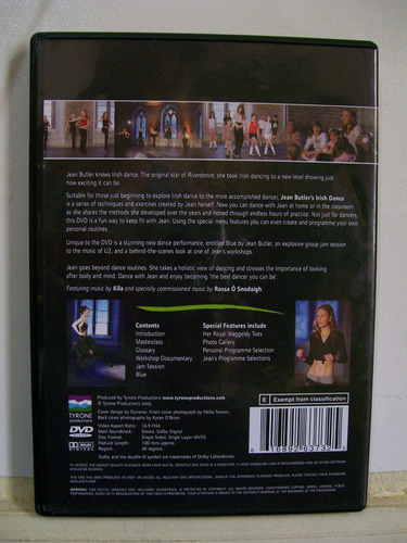 Jean Butler's Irish Dance Masterclass Dvd Original Importado (Usado)