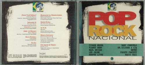 Cd Mtv - Pop Rock Nacional Volume 2
